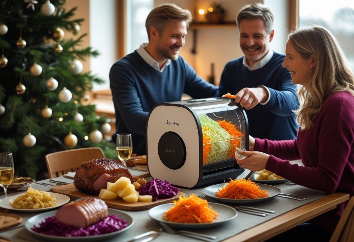 Sådan skaber du den perfekte julemiddag med en maskine til råkostsalg